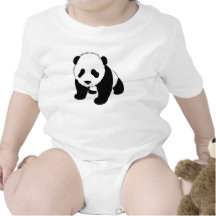 Panda de bébé t-shirt