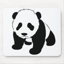 Panda de bébé tapis de souris