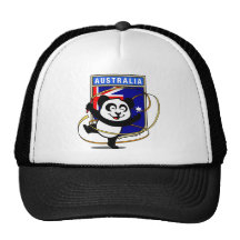 Panda de gymnastique rythmique de l'Australie Casquette De Camionneur