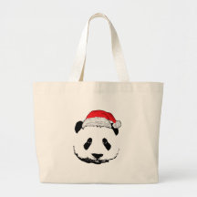 Panda de Noël Sac Fourre-tout