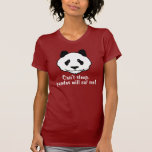 Panda drôle t-shirt