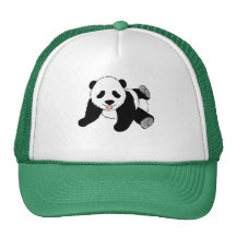 Panda idiot casquettes
