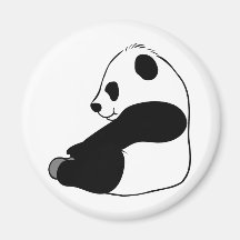 Panda Magnets Pour Réfrigérateur
