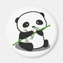 Panda mignon aimants