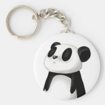 Panda mignon Keychain Porte-clé
