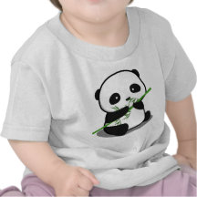 Panda mignon t-shirt