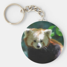 Panda rouge adorable Keychain Porte-clefs