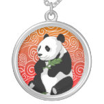 Panda sur l'horizon de remous pendentif