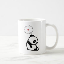 Panda triste mugs