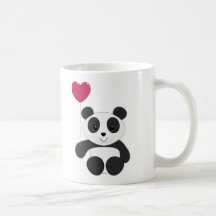 Panda Valentine Tasses À Café
