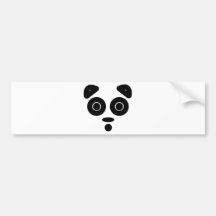 pandamonium. adhésifs pour voiture