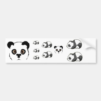 Pandas Autocollant De Voiture