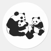 Pandas Autocollants