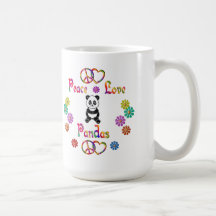 PANDAS D'AMOUR DE PAIX TASSE
