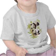 Pandas mignons t-shirt