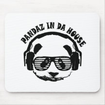 Pandaz dans la Chambre du DA Tapis De Souris