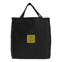 Panier d'Apple sacs brodés