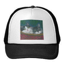 Panier des minous casquette