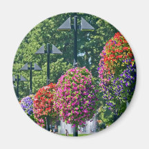 Paniers accrochants de fleur aimants pour réfrigérateur