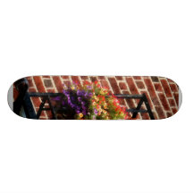 Paniers accrochants sur la sortie de secours skateboards cutomisables