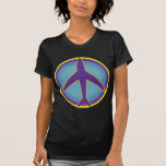 Panique répandue d'avion de paix t-shirt