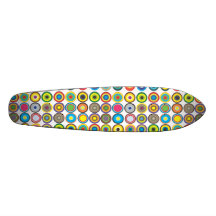 Panneau abstrait #33 skateboards cutomisables