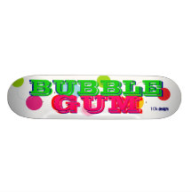 Panneau de bubble-gum plateaux de skate