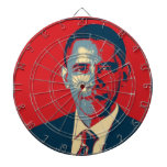 Panneau de dard d'Obama