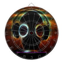 Panneau de dard fou du DJ
