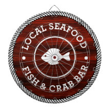 Panneau de dard local des fruits de mer 1