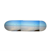 Panneau de éraflure de patin de ciel skateboards personnalisés