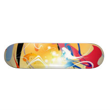 Panneau de mélange plateau de skateboard