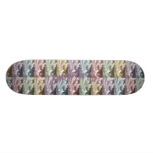 Panneau de nuages plateaux de skateboards customisés