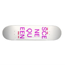 Panneau de patin de la Reine de scène Skateboards Personnalisables