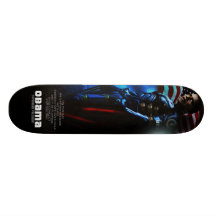 PANNEAU DE PATIN D'OBAMA PLATEAUX DE SKATEBOARDS