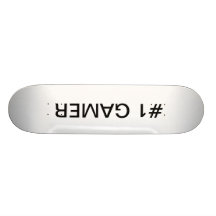 panneau de patin du gamer #1 skateboards personnalisables