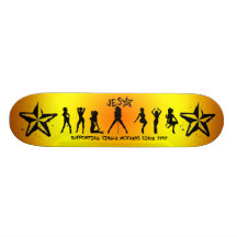 Panneau de silhouette de JesStar Planches À Roulettes Customisées