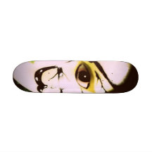 Panneau vintage de patin de poupée skateboard customisable