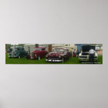 Panorama de course de Scott Rod de lac Affiches