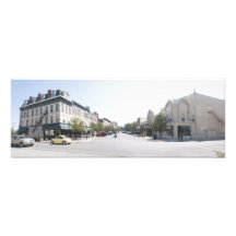 Panorama de paysage urbain - Sandusky du centre Photo
