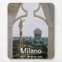 Panorama Mousepad d'horizon de Milan Tapis De Souris