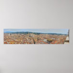 Panoramique de Florence, Italie Affiche