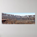 Panoramique du Colosseum à Rome, Italie Posters