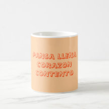 PANSA LLENA CORAZON CONTENTO TASSE
