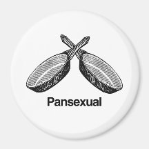 Pansexual - magnets pour réfrigérateur