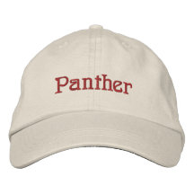 Panthère Casquette De Baseball Brodée