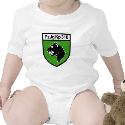 Panzerjagerkompanie 310 body pour bébé
