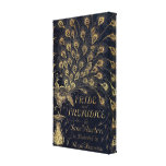 Paon antique de fierté et de préjudice de Jane Aus Impressions Sur Toile