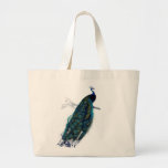 Paon vintage sacs fourre-tout