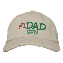 PAPA #1… ; ) CHAPEAU BRODÉ